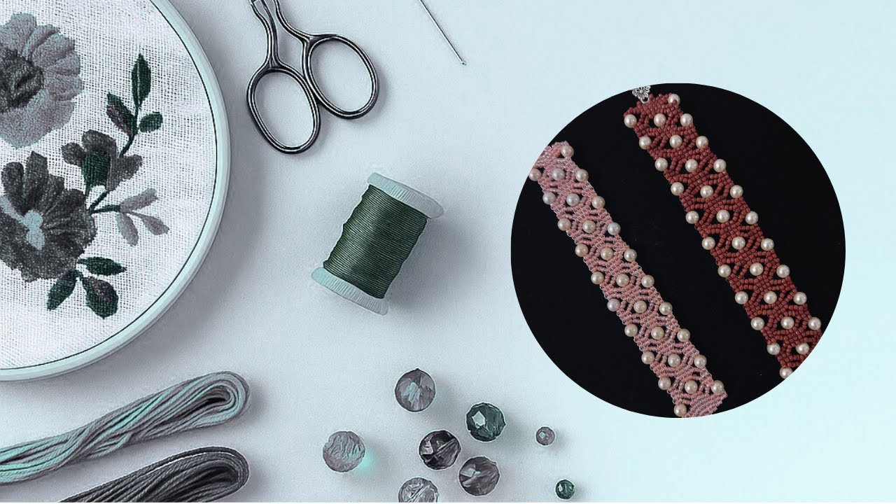 Make Your Own STUNNING Pearl Beaded Bracelet | Full Tutorial!
