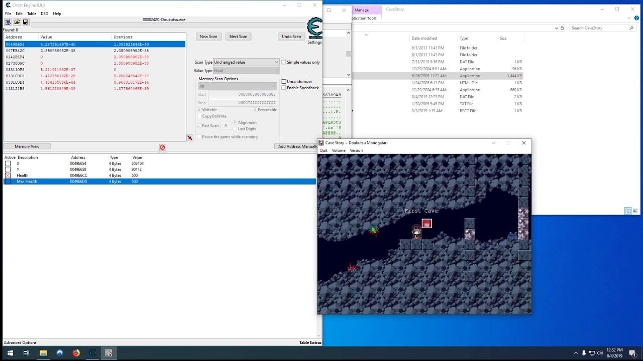 Cave Story - Creating a No Collision Hack