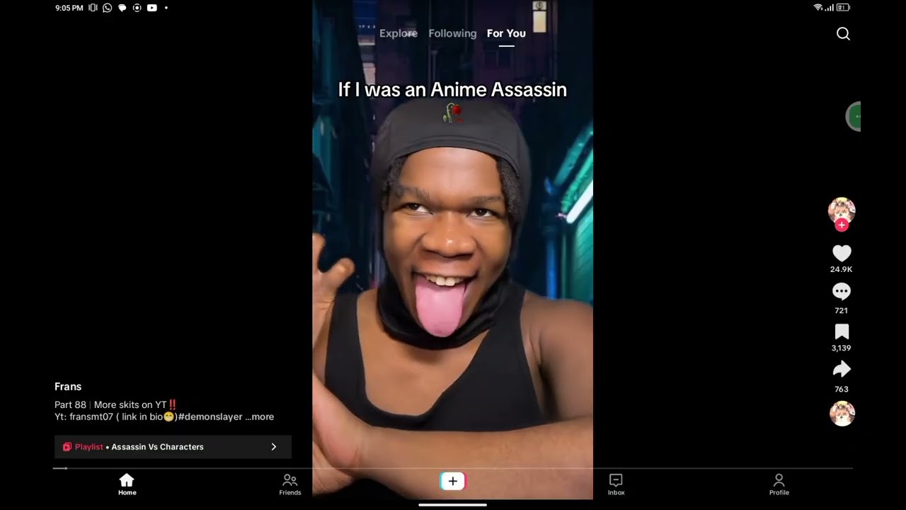 YouTube TikTok 