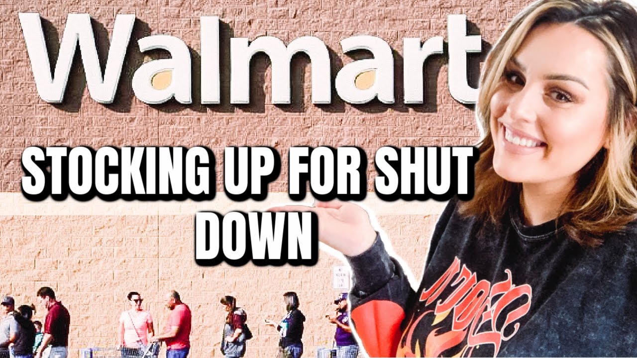 PREPARING FOR LOCKDOWN (AGAIN) / WALMART GROCERY HAUL 2020 / DANIELA DIARIES