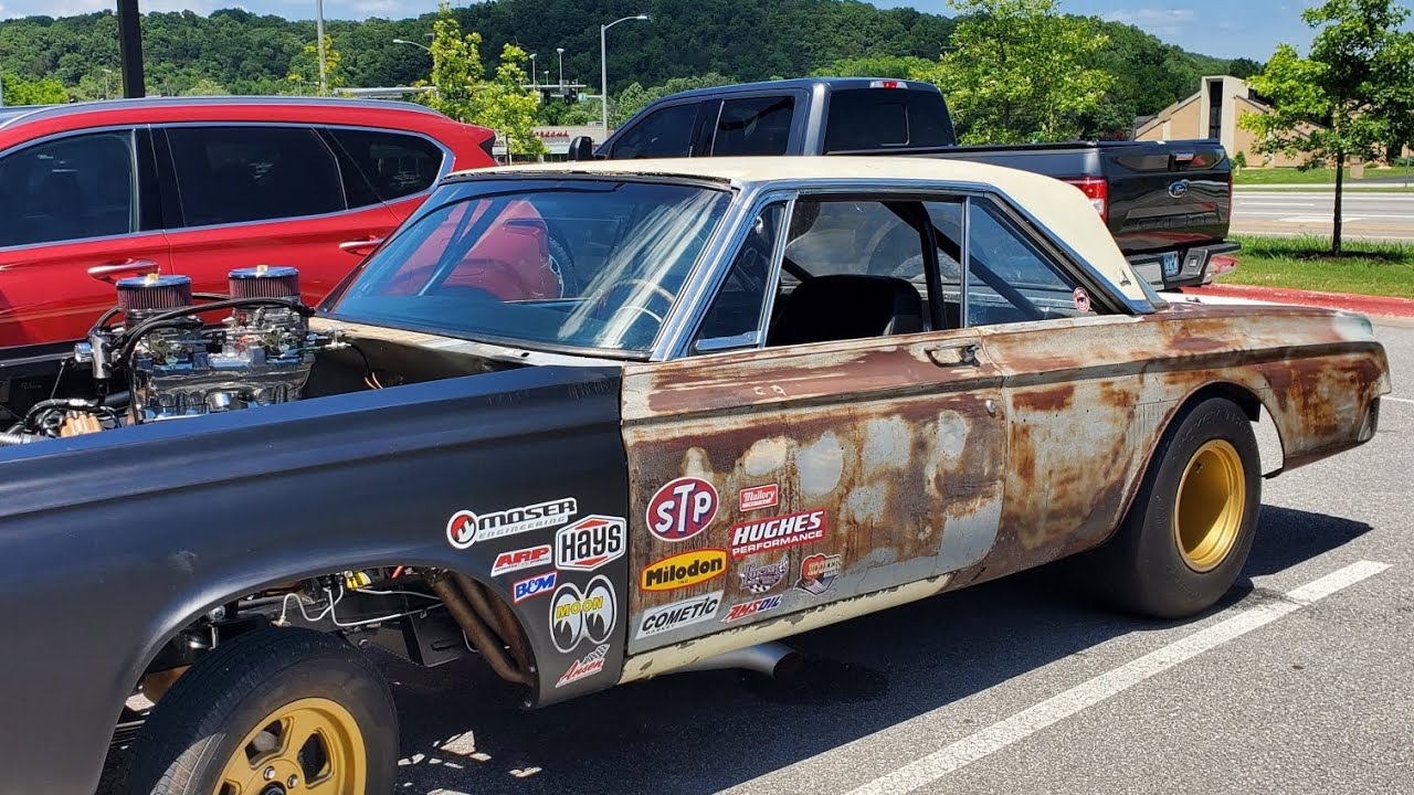 440 Powered Mopar Gasser With Tunnel Ram