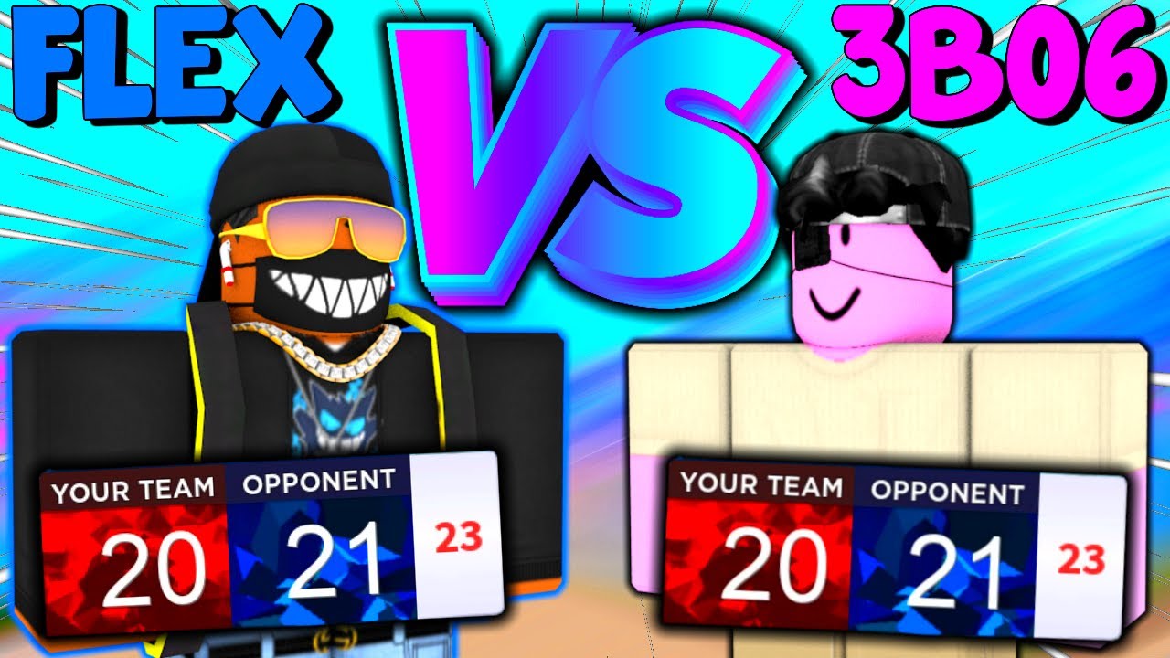 FLEXPLAYZ VS 3B06!😱 | *INTENSE 1V1* | (Hoopz Roblox Basketball)