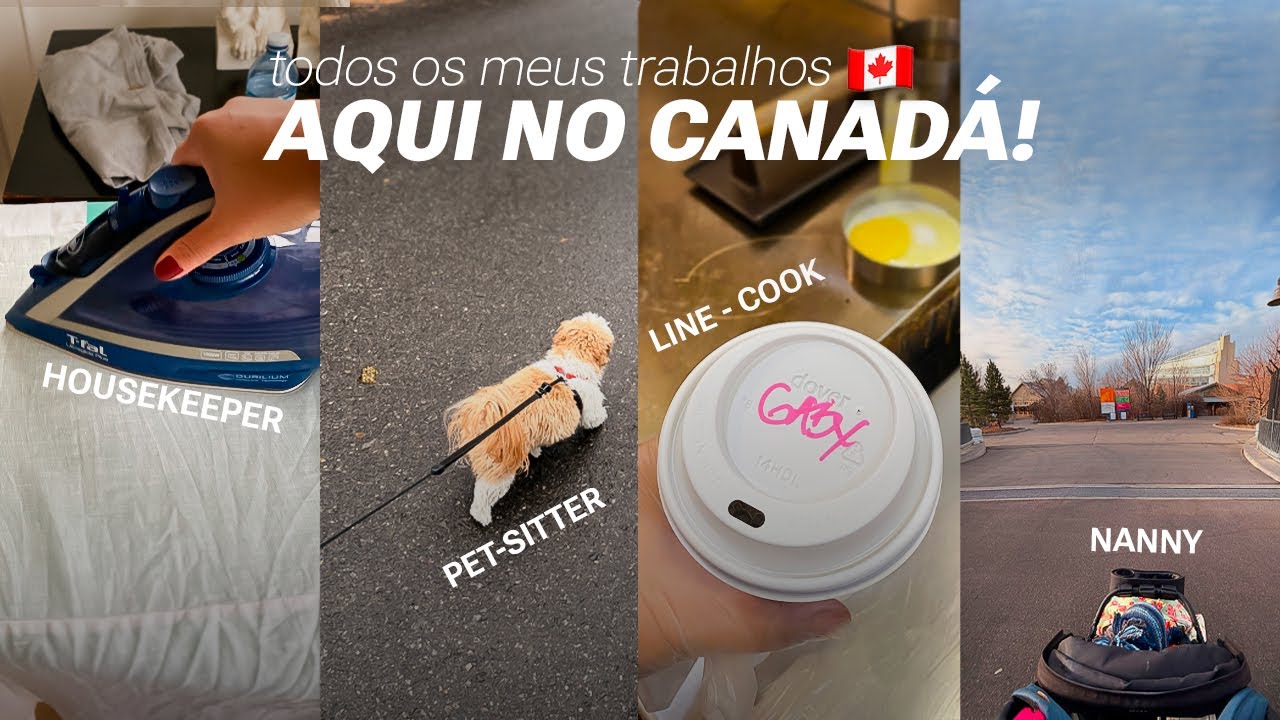 MEUS TRABALHOS NO CANADÁ | Todos os trabalhos que tive em Calgary e quanto eu ganhava por hora!