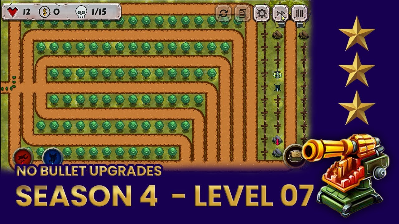 Battle Strategy: Tower Defense - Season 4 Level 07 Walkthrough