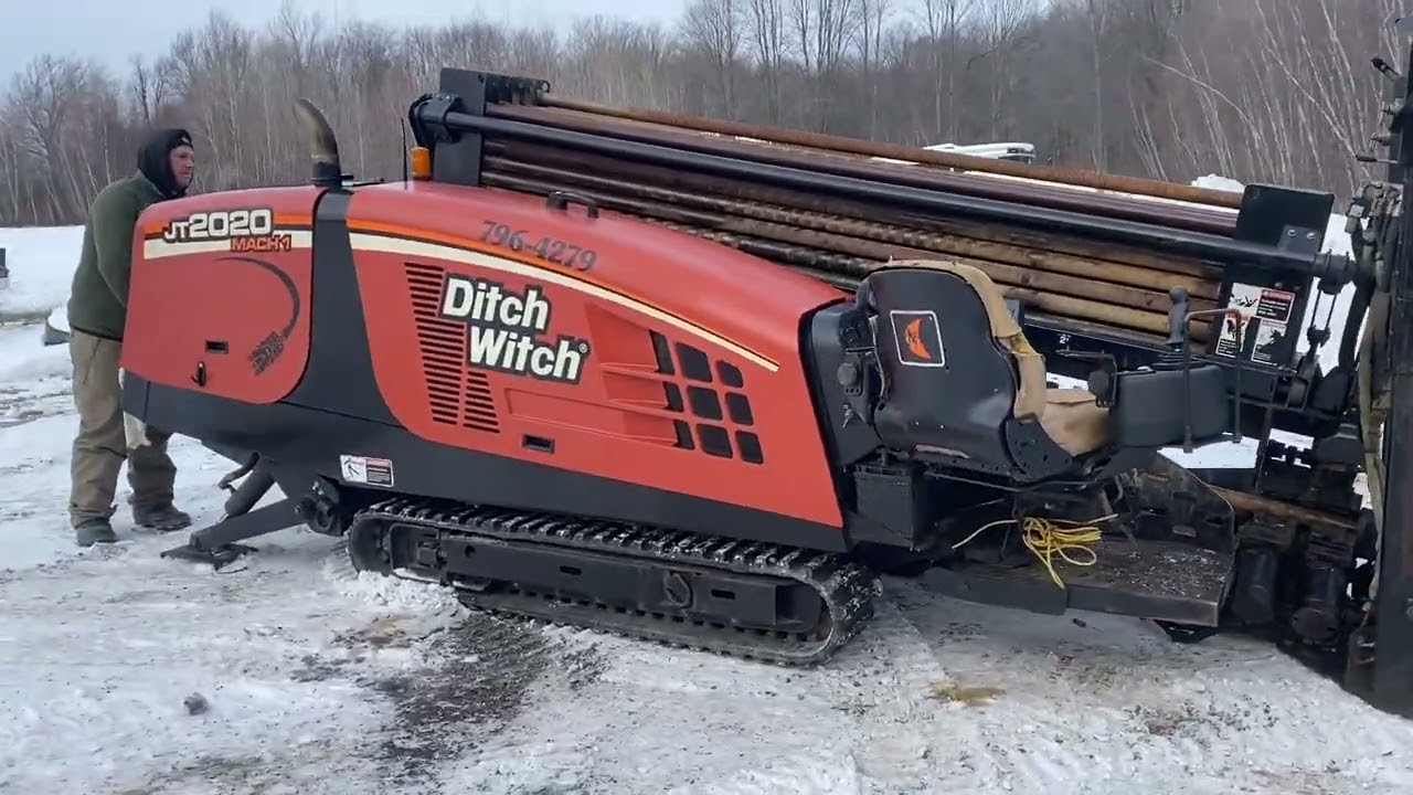 2007 Ditch Witch JT2020 Mach 1 sn 00396 Directional Drill PART 1 InspectEquipment.Com