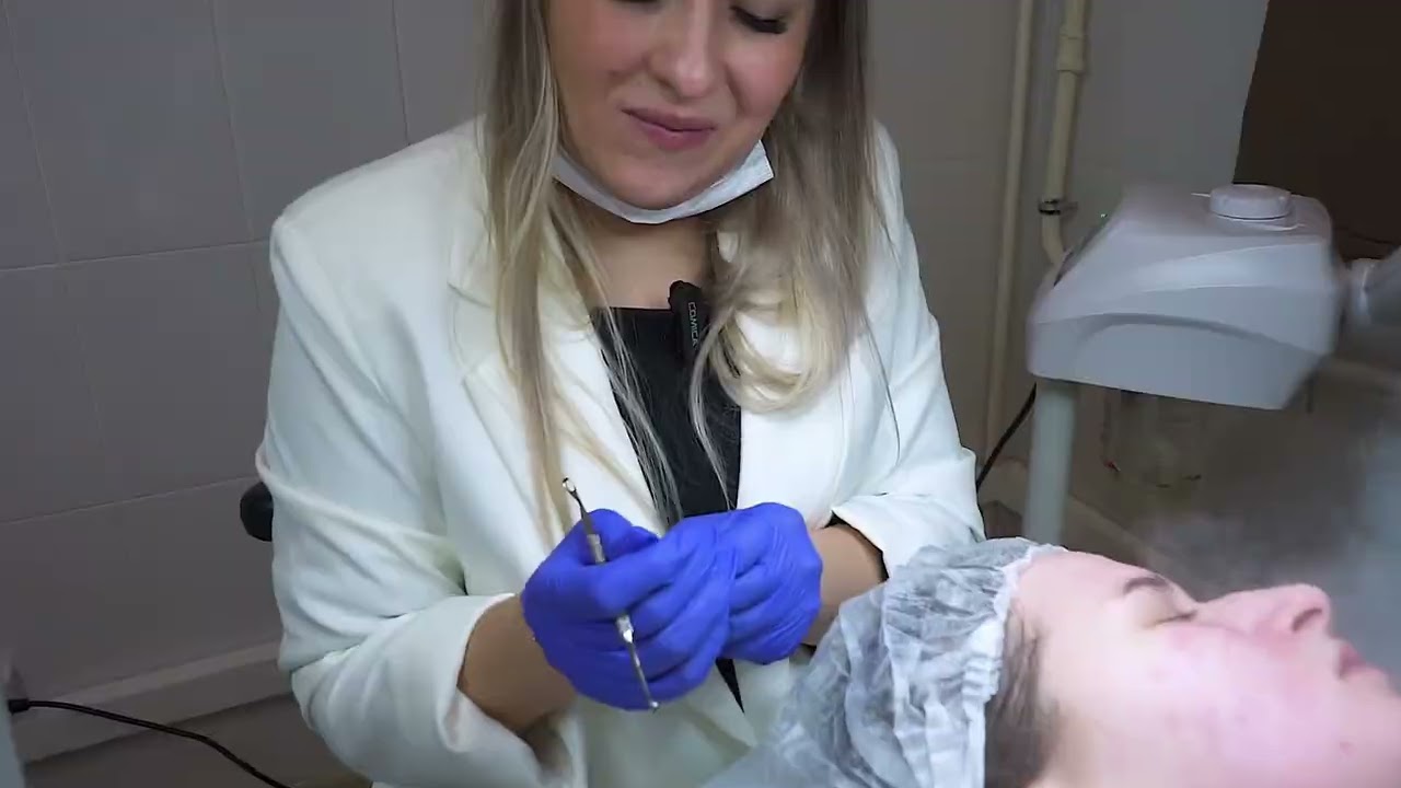 Обучение чистке Лица, в учебном центре “MediOk” преподаватель Окраин Диана Сергеевна