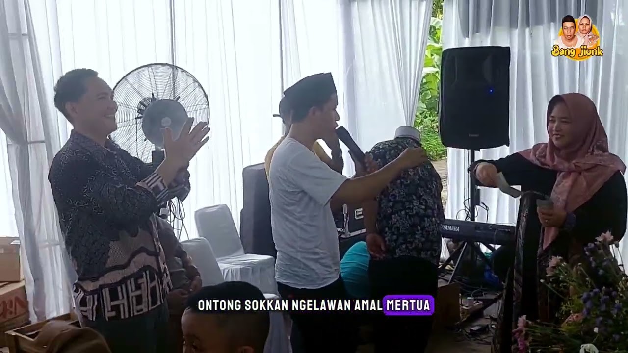 Manjak di tempat hajatan