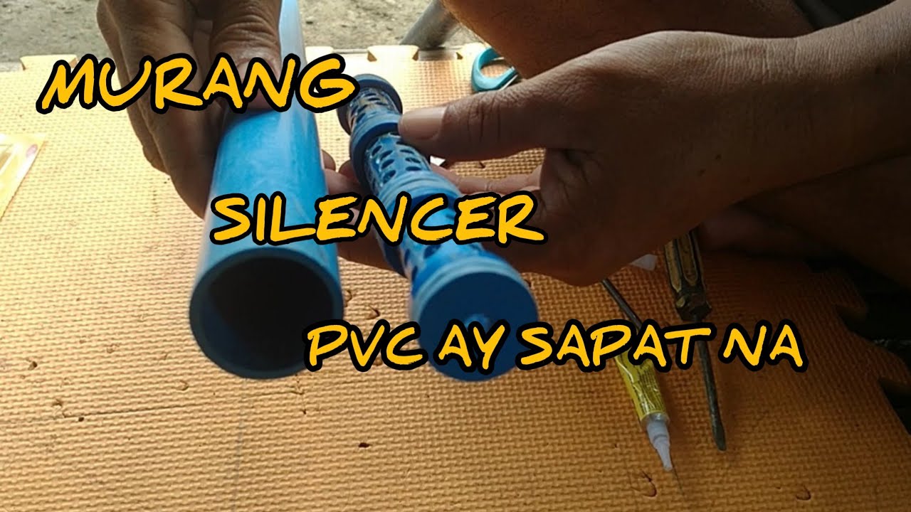 D.I.Y PVC SILENCER SOBRANG HINA NG TUNOG