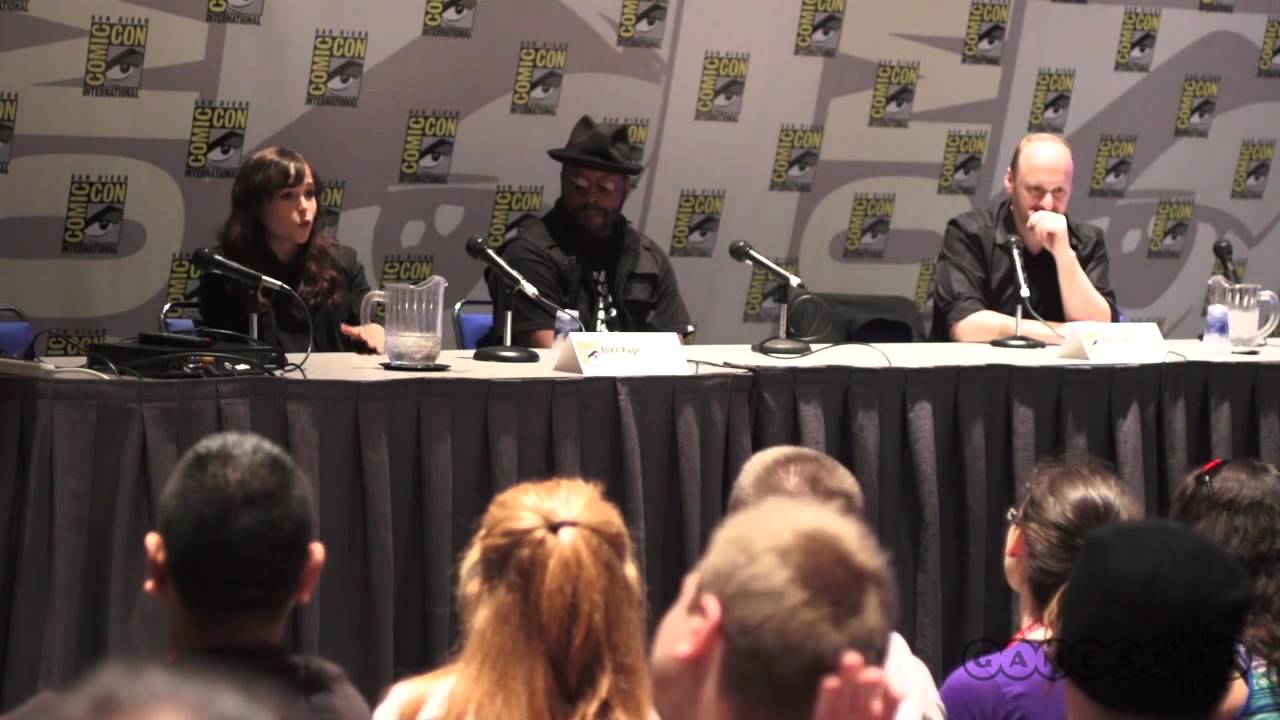 Comic-Con - Beyond: Two Souls - David Cage, Ellen Page and Kadeem Hardison