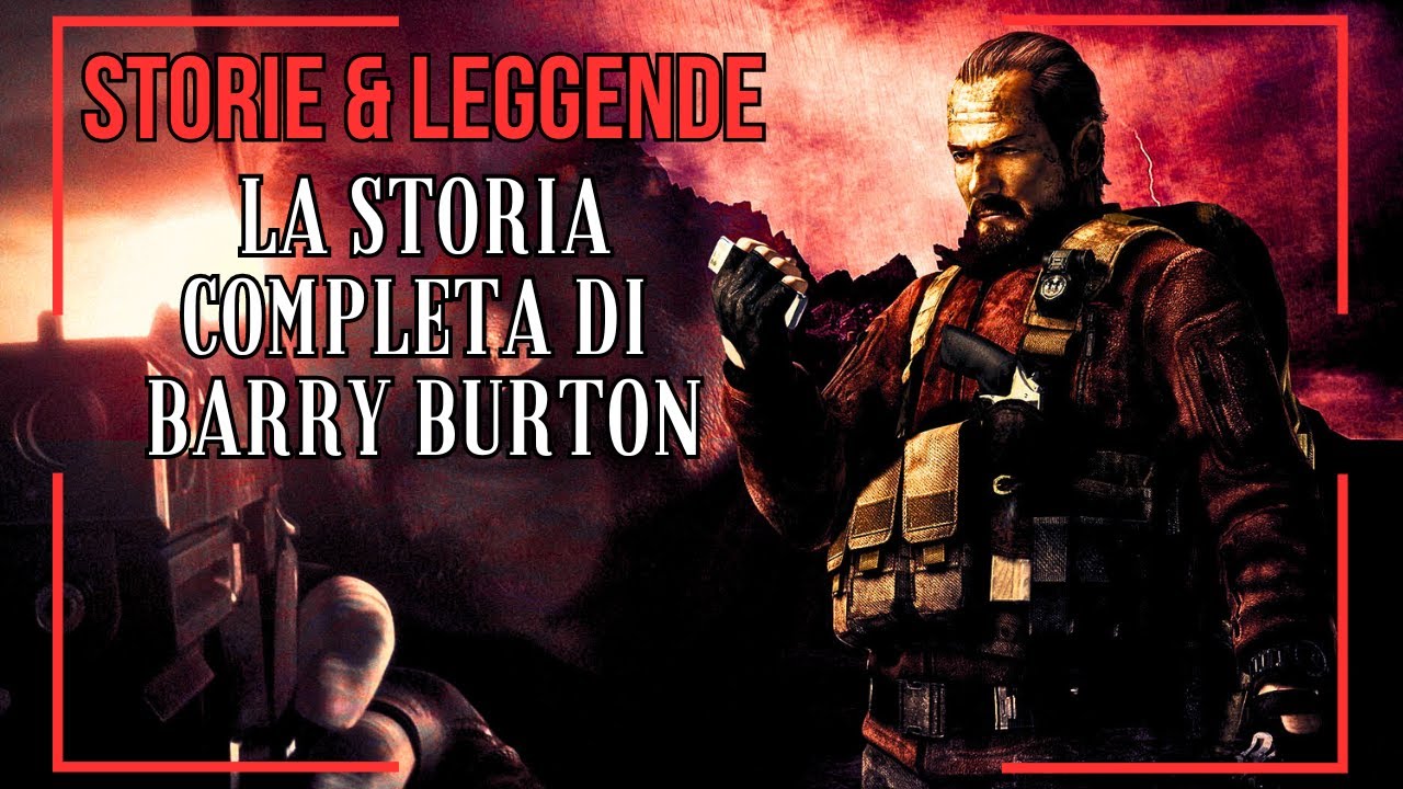 La storia completa di Barry Burton