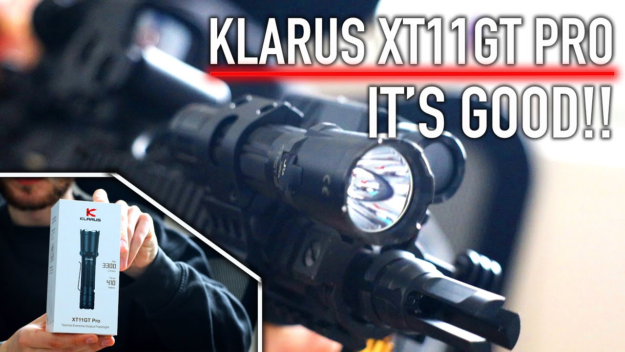 The PREFECT Flashlight for CQB Airsoft!! | KLARUS XT11GT PRO V2 |