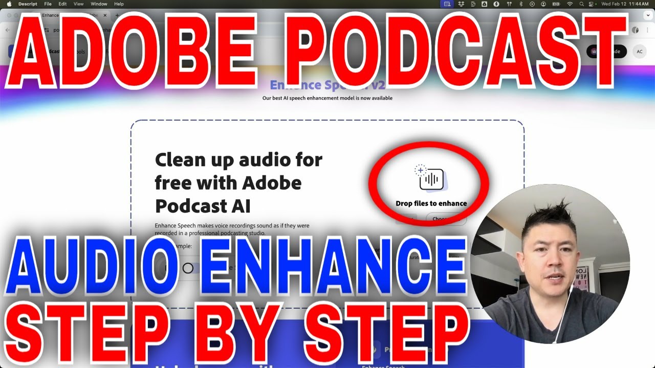 ✅ How To Use Adobe ai Podcast Audio Enhance (Free) 🔴