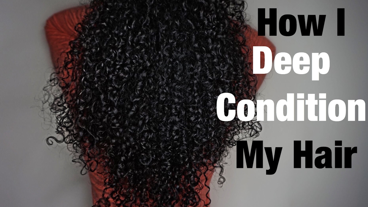 Deep Conditioning Routine On Natural Hair