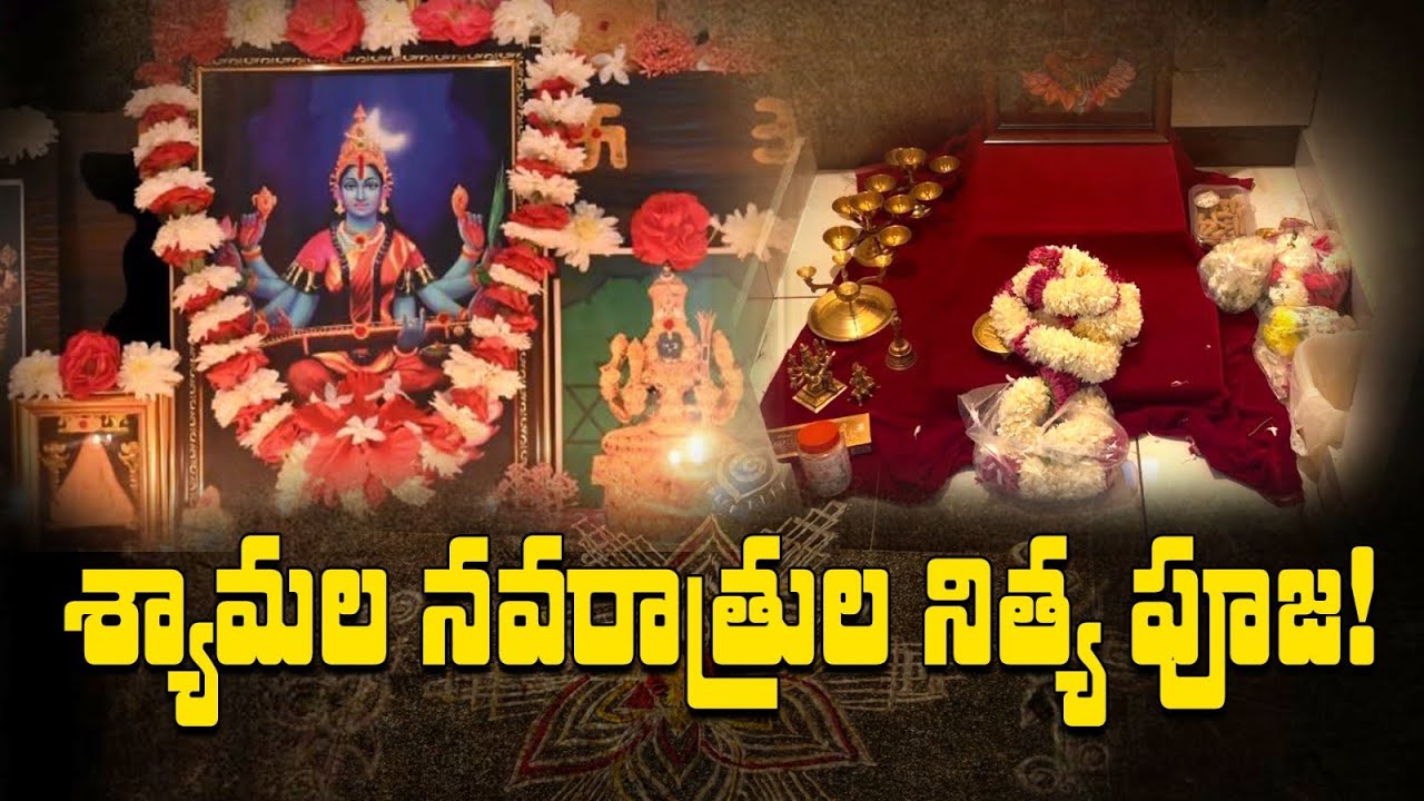 శ్యామలమ్మను పిలిస్తే మహాలక్ష్మి వచ్చింది🙏ఈ సారి మాఘ నవరాత్రులు | Shyamala Navaratri Nithya Pooja2025