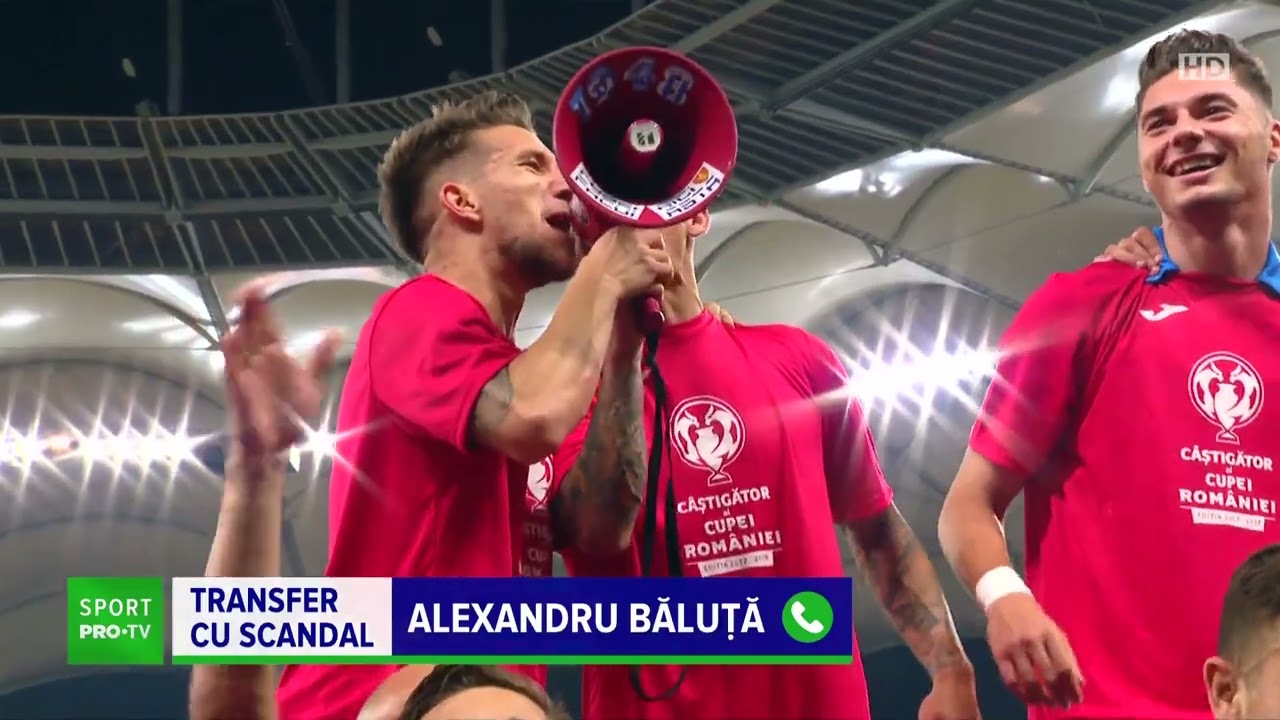 Alex Băluță este primul transfer de la FCSB