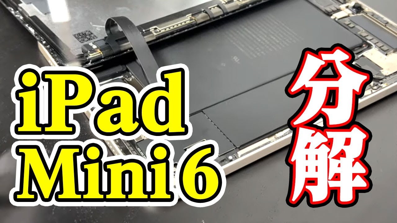 iPad mini 6 Teardown & Repair Guide | Screen, Battery, Dock Connector & Front Camera