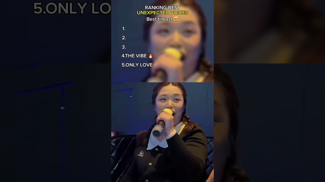 Ranking UNEXPECTED SINGING voices! 🤩 