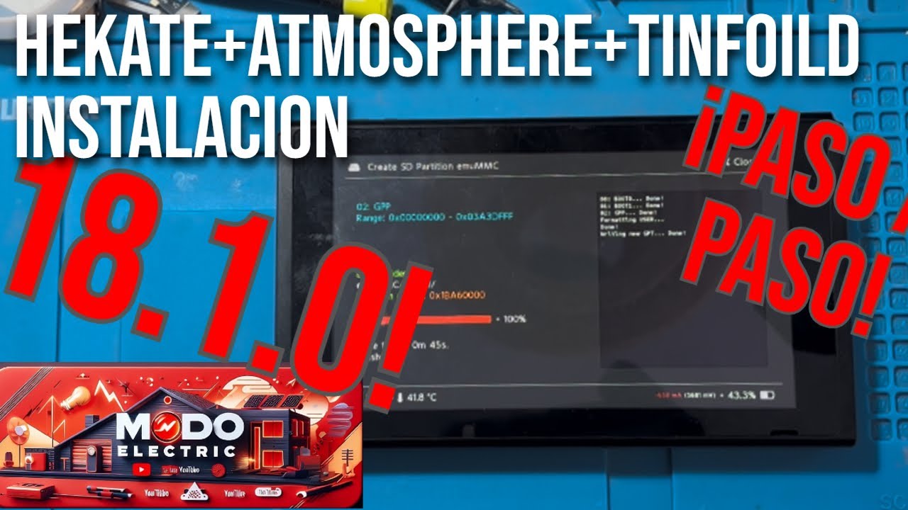 ATMOSPHERE SWITCH 18.1.0 PASO a PASO (ESPAÑOL) ¡Hekate y Atmosphere al completo! FEESHOP!