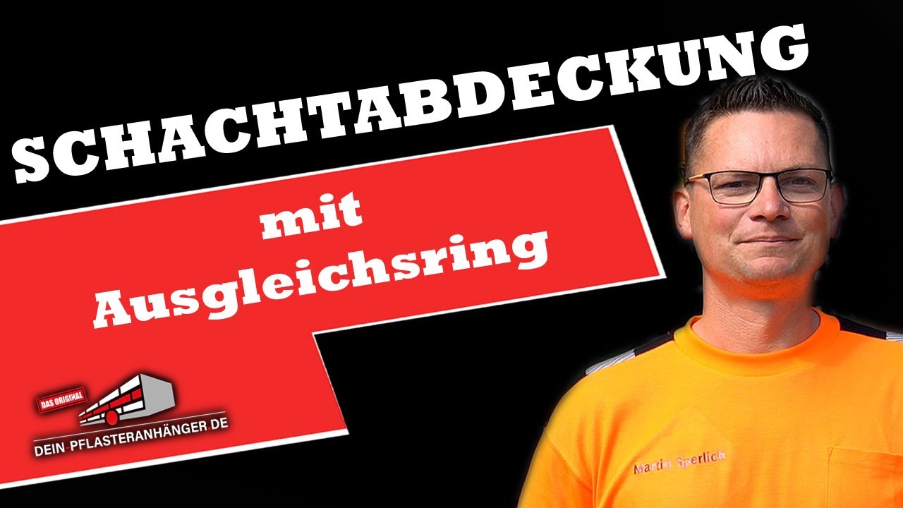 Schachtabdeckung aus Guss einbauen