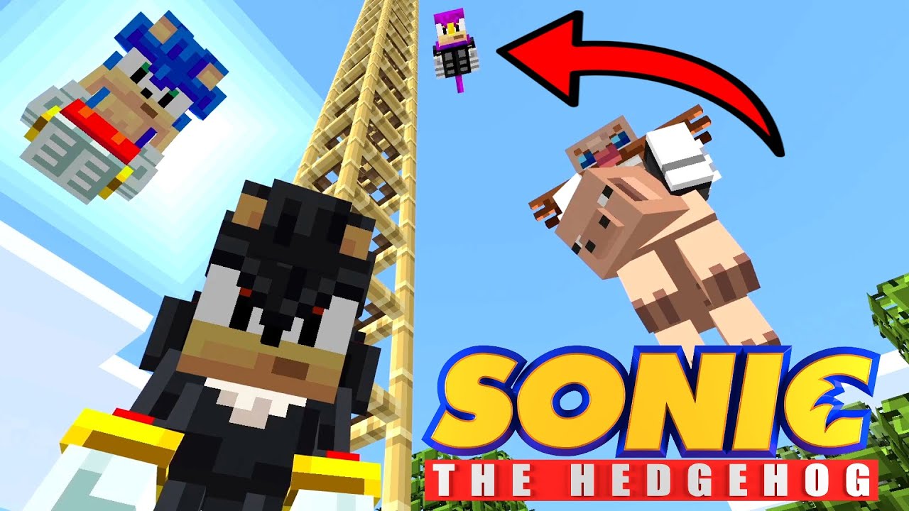 Minecraft - Sonic And Friends - Sonic And The Fall Guys! [11]