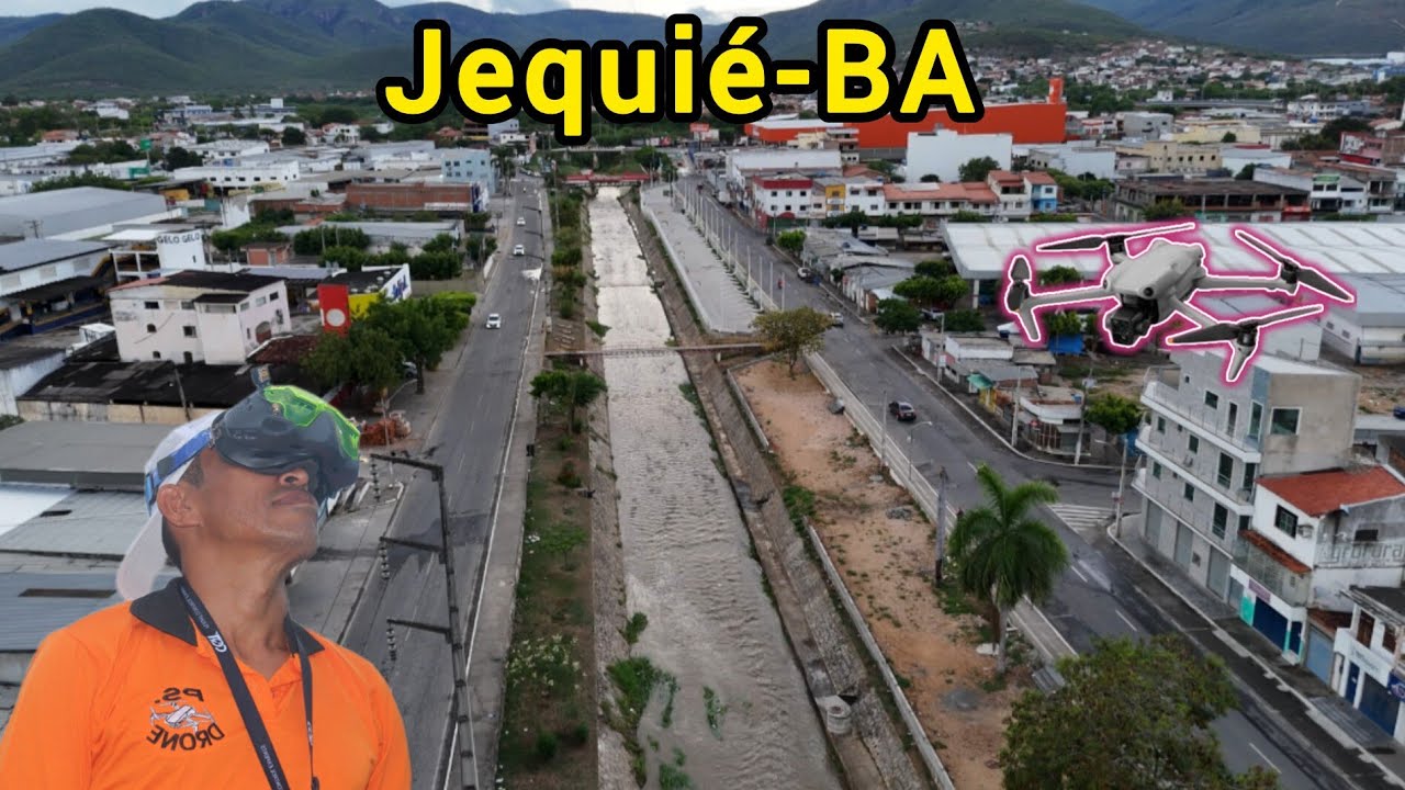 Um giro pela cidade de Jequié-BA (voo 814)