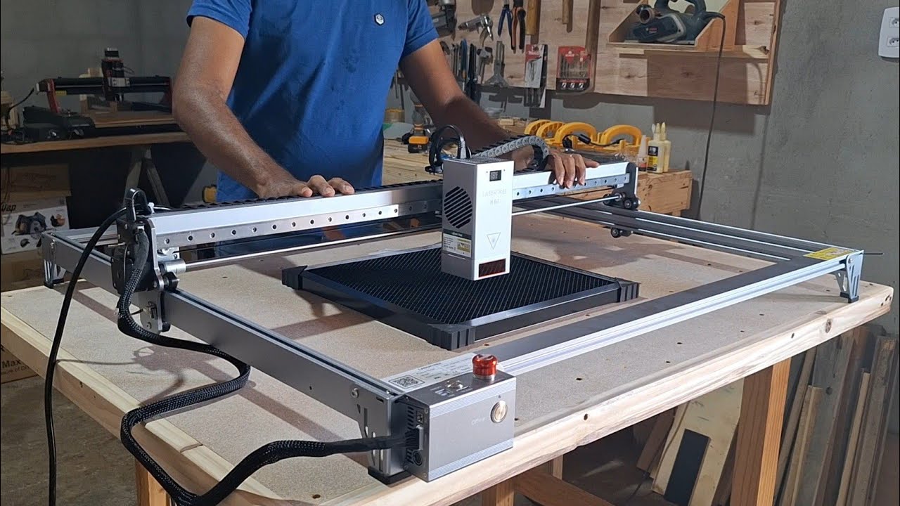 Uma gravadora a laser de alta performance e desempenho absoluto.