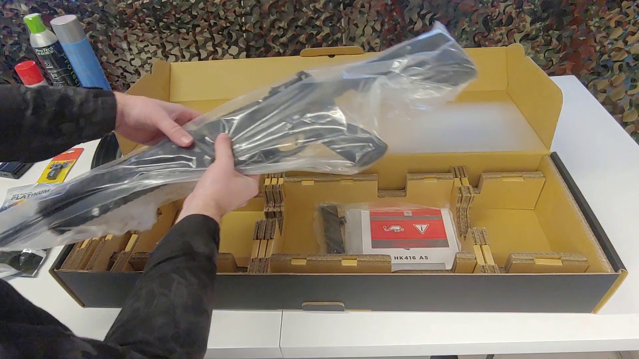 HK 416 A5 GBB /Unboxing und Blow Back Test