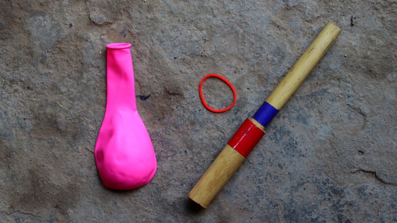balloon flute 🎈बैलून बांसुरी rubber band bamboo bansuri balloons new toys