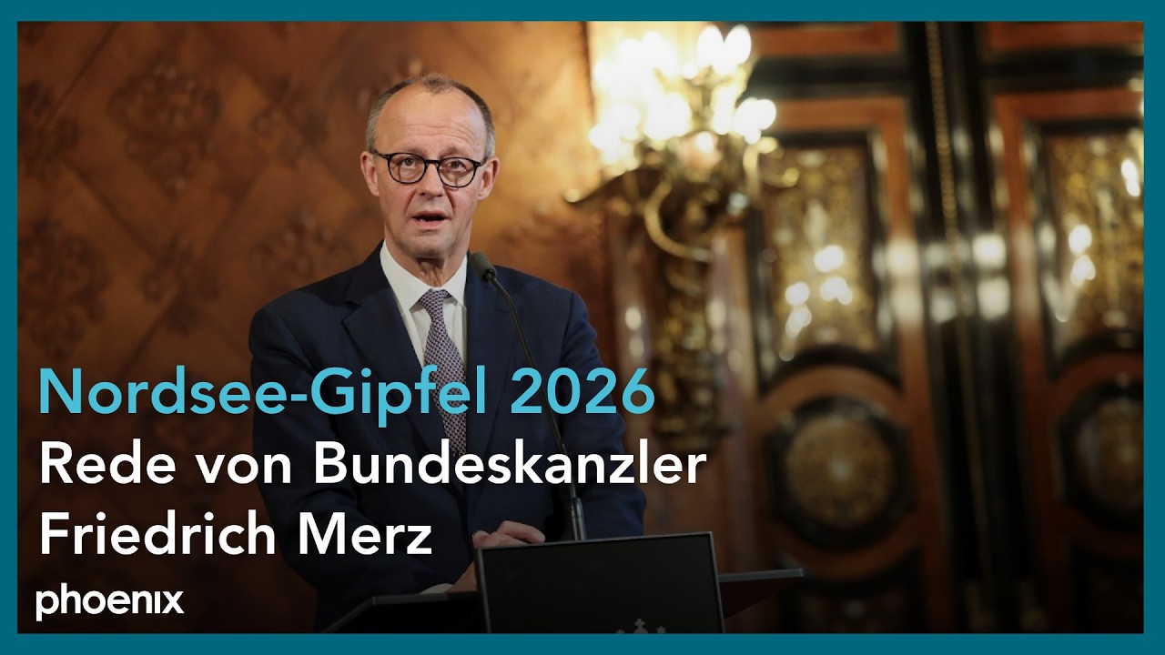 Nordsee-Gipfel 2026: Rede von Bundeskanzler Friedrich Merz | 26.01.26