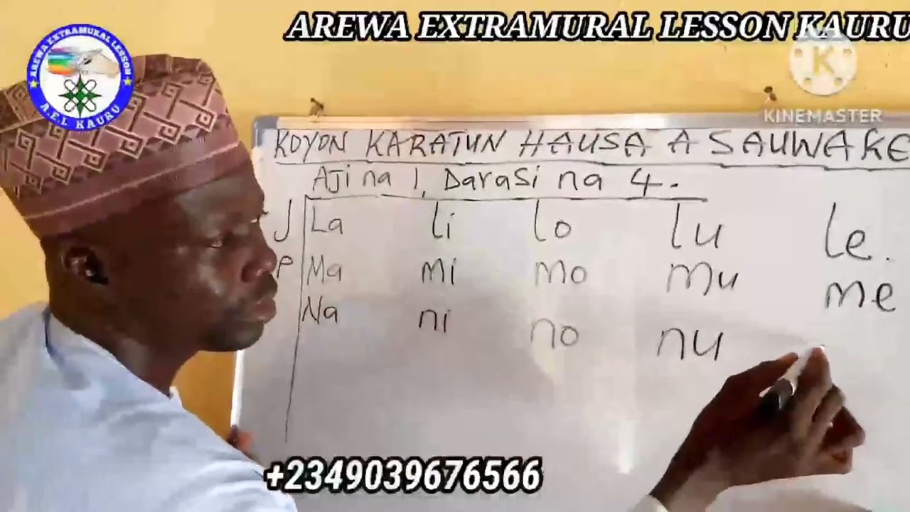 KOYON KARATUN HAUSA A SAUWAKE Aji na 1, Darasi na 4.