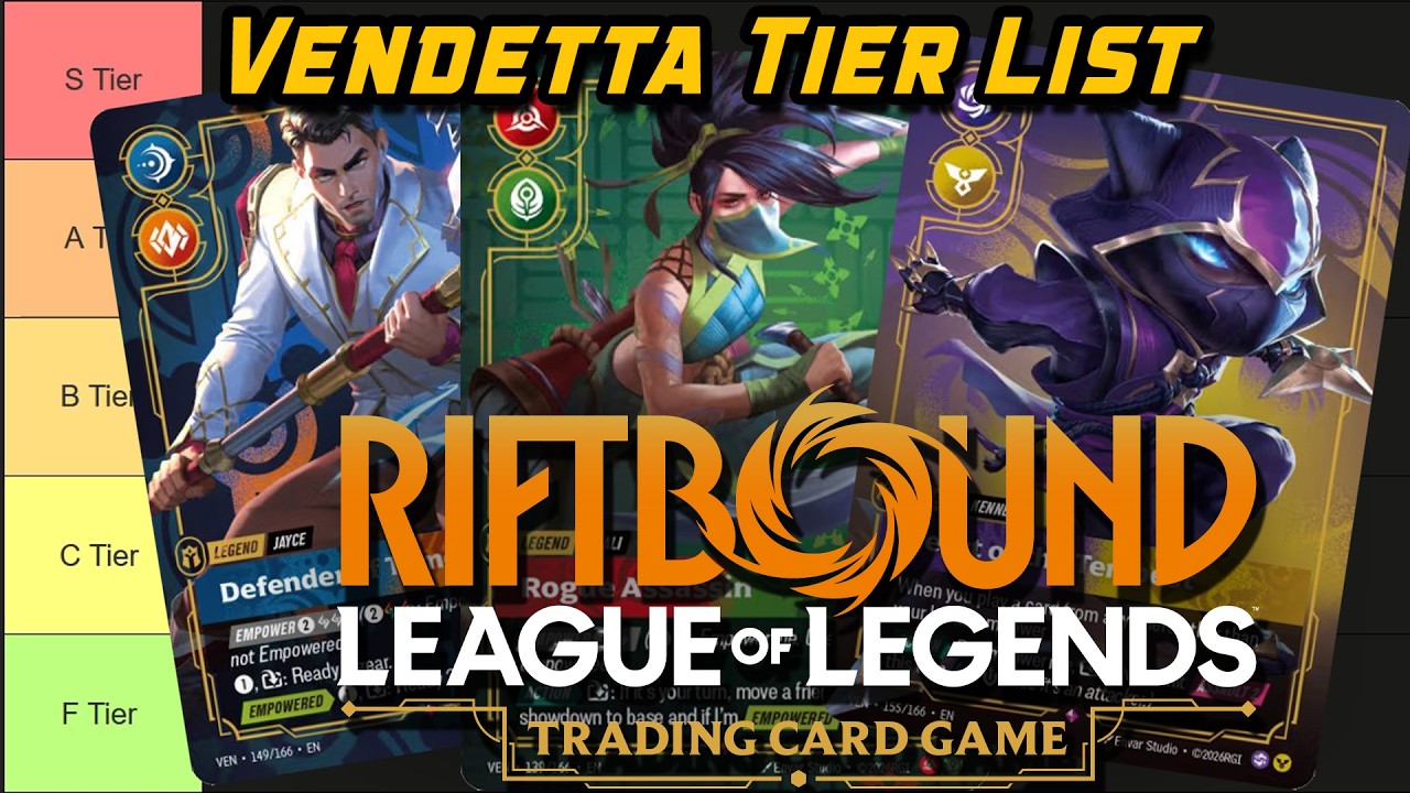 RIFTBOUND TCG Vendetta Tier List