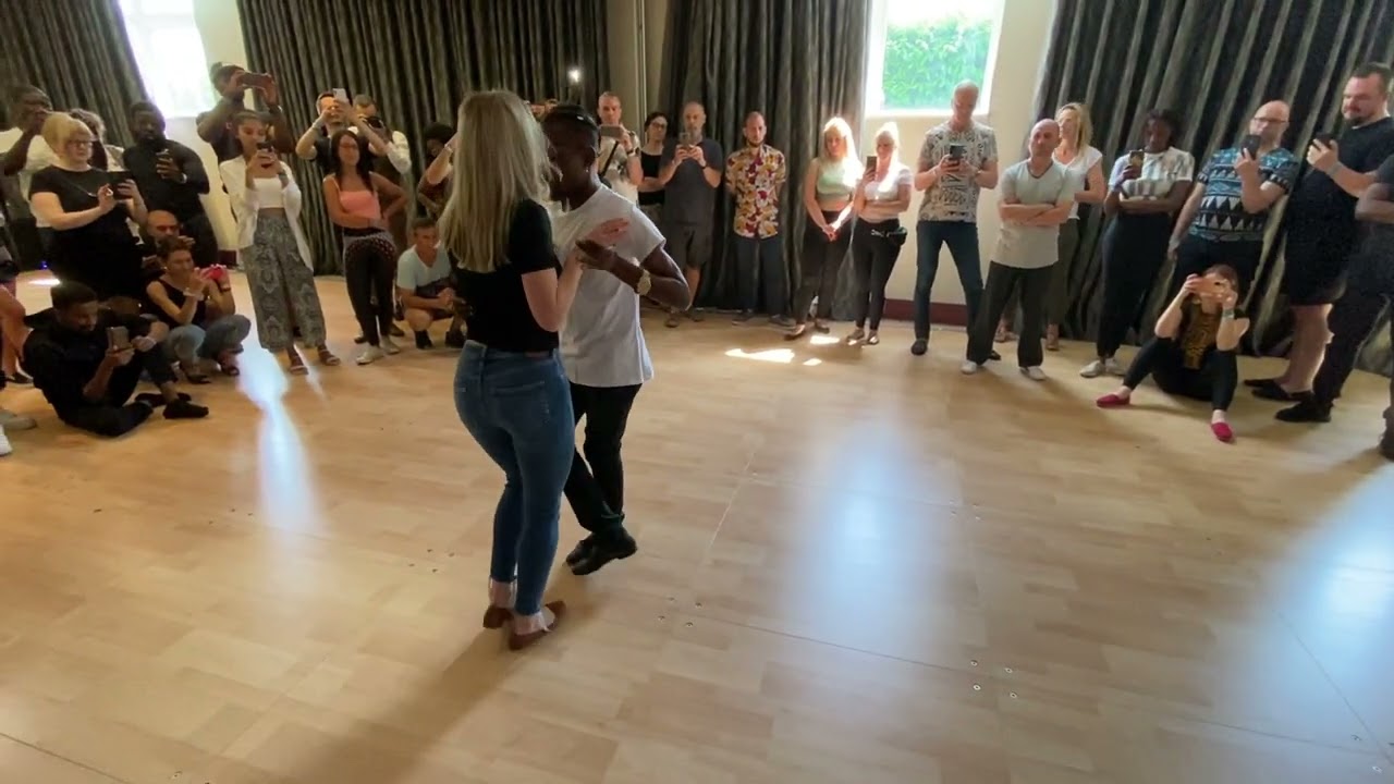 Jamaica Negro after class demo at Mukua Festival Paris 2022