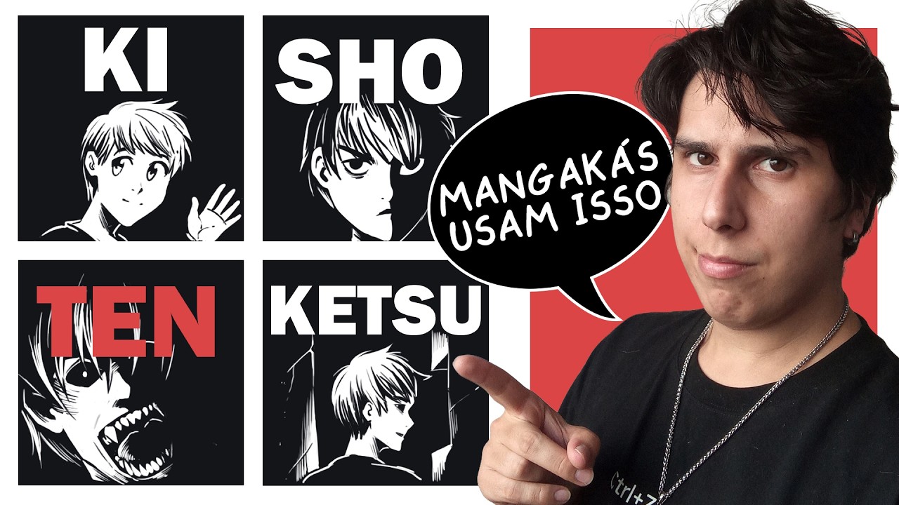 KiShoTenKetsu - A estrutura que TODO Mangak&aacute; Profissional usa no Jap&atilde;o