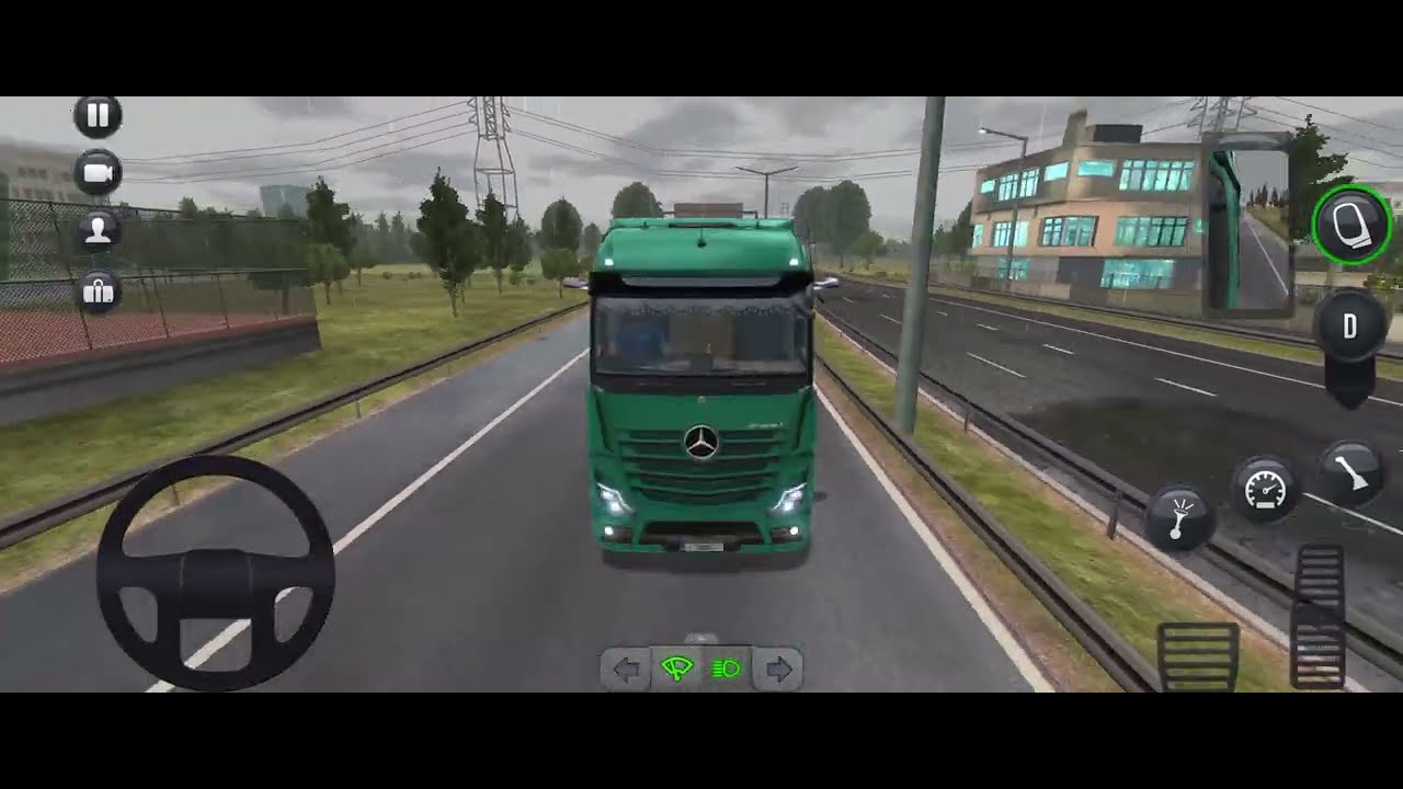 TRUCK SIMULATOR ULTIMATE #zuuks #trucksimulatorultimate #overtaking #truckdriving #mercedes #popular