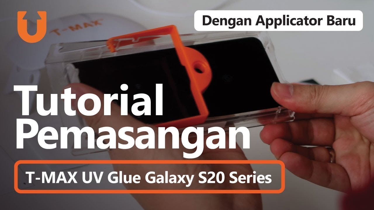 [NEW Applicator] Tutorial T-Max Galaxy S20 Ultra/S20+/S10 UV Glue Tempered Glass Fingerprint Works