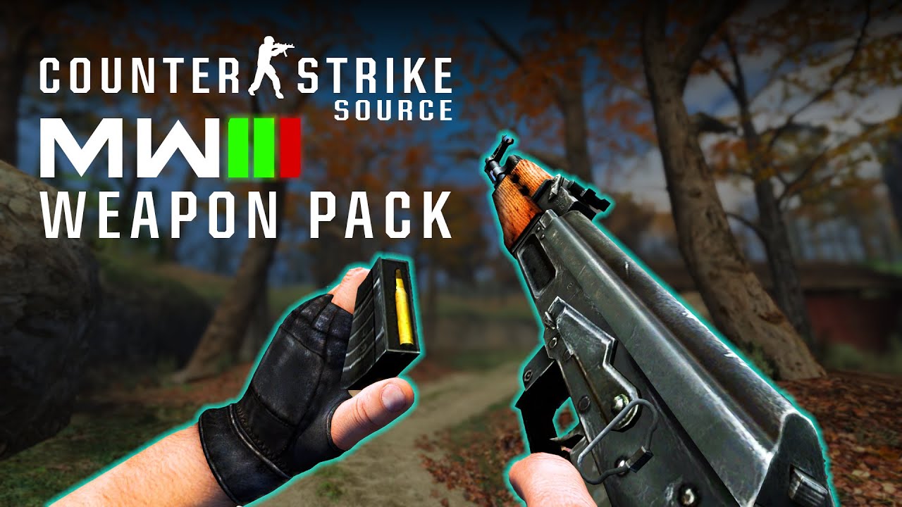 CS: Source Default Guns Reimagined with MW2023 Animations!