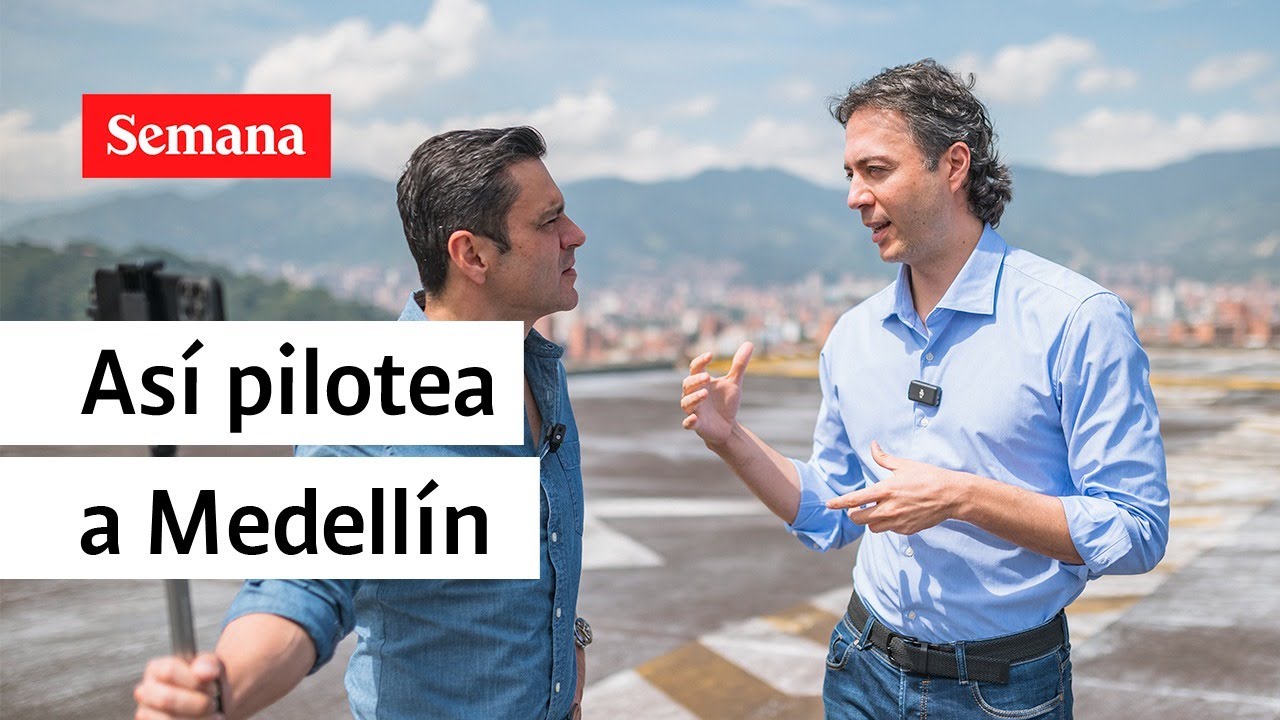 Entre abrazos y arengas: así pilotea Daniel Quintero a Medellín