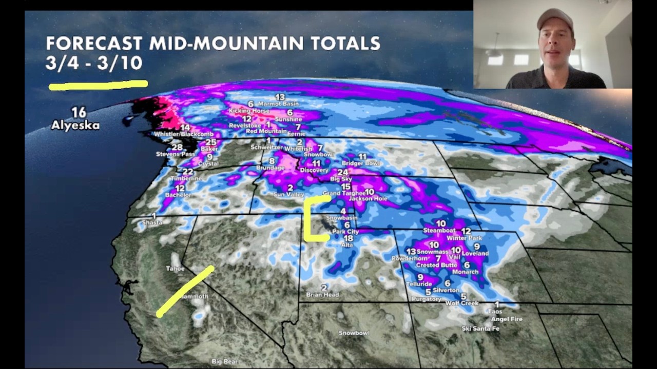 Mountain Weather Update 3/4, Meteorologist Chris Tomer