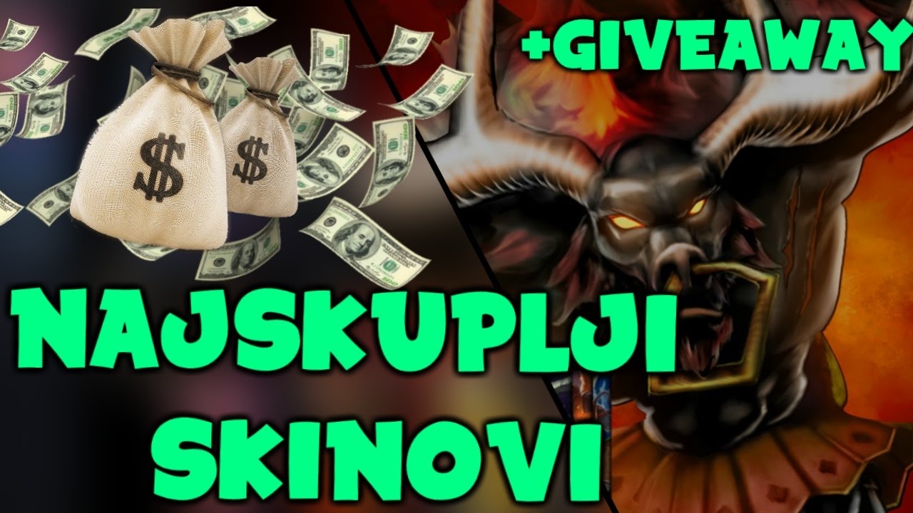 NAJSKUPLJI SKINOVI U LOL-U