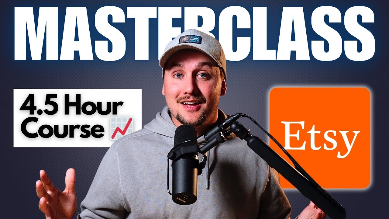 (COMPLETE) Etsy POD Masterclass: How to Sell The Best Product of 2025!