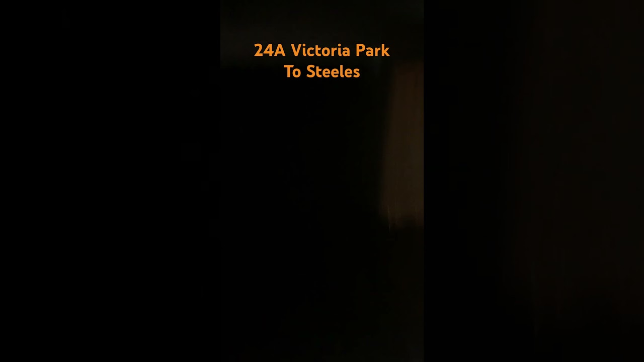 24a Victoria pk NB external announcement #ttc #ttcbus #announcement