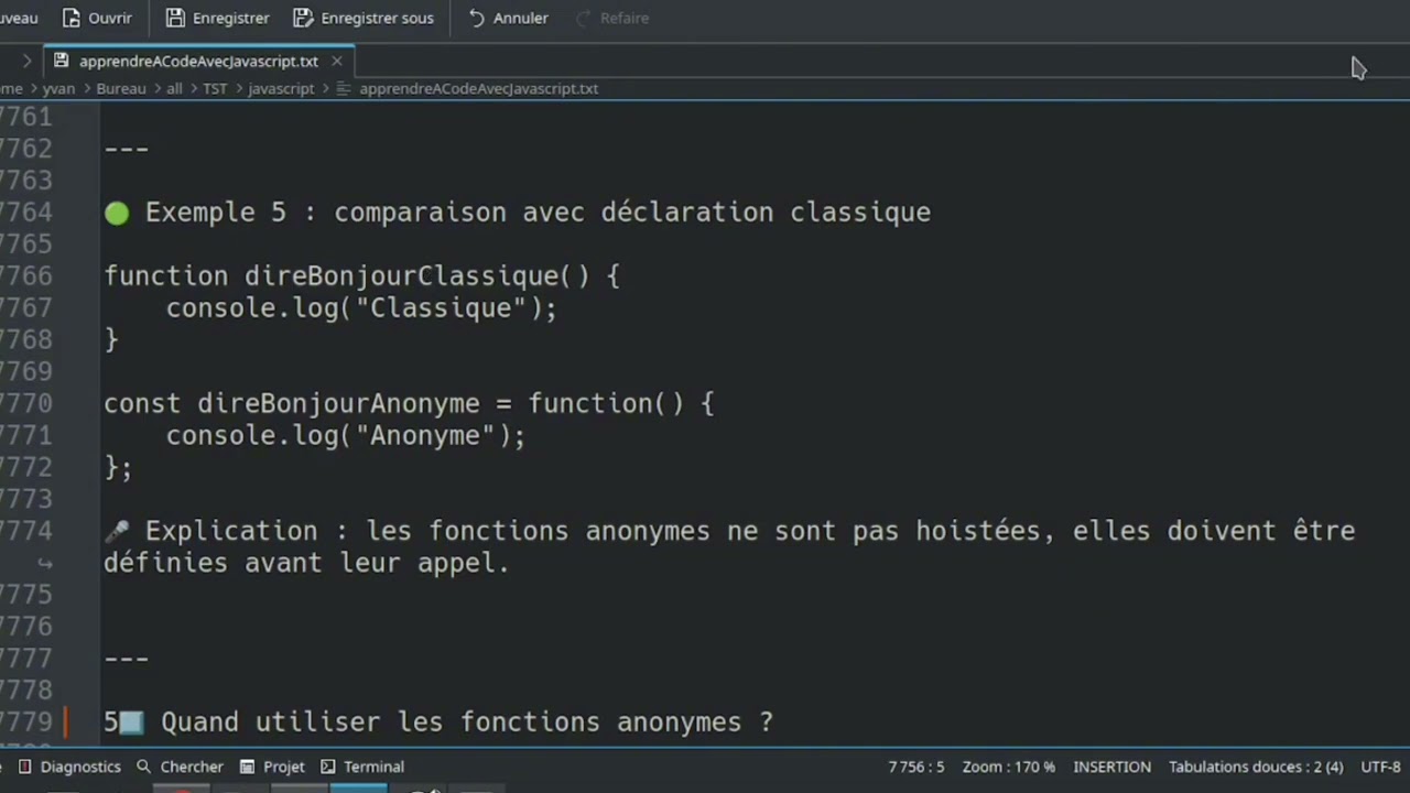 👉 JavaScript : Tout savoir sur les Fonctions Anonymes avec Exemples Pratiques Part3