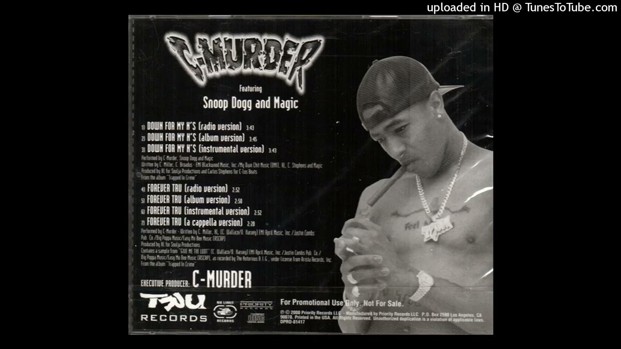 C Murder feat  Snoop Dogg