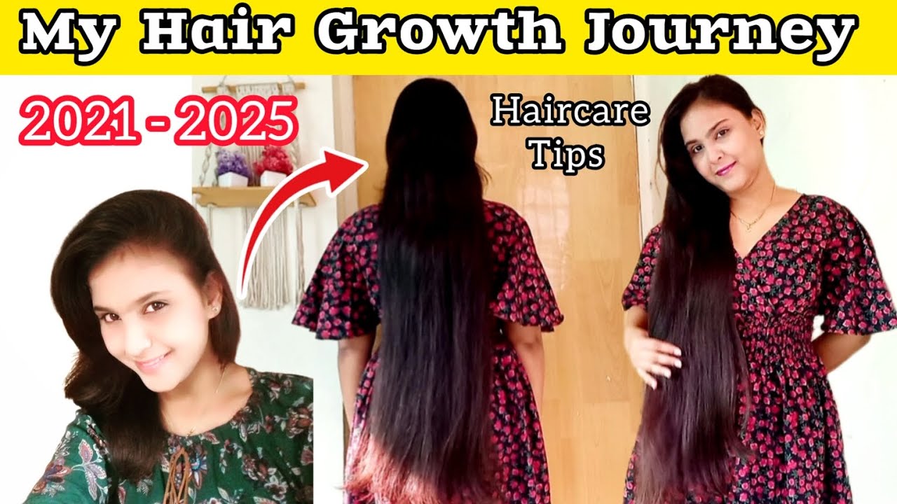 My Hair Growth Journey With Pictures | Short To Long Hair result In 1 year | Long Hair Growth Tips