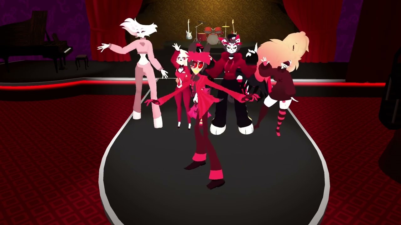 performing to thank you and goodnight in VRChat!