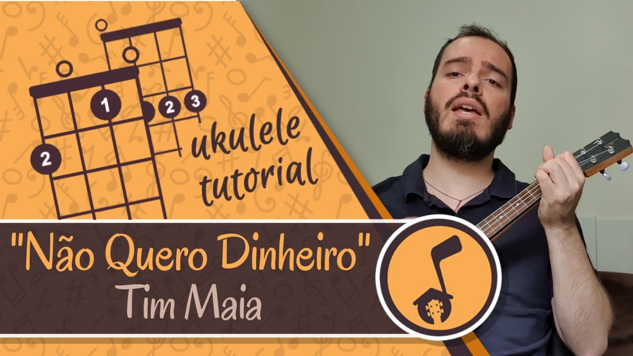 Tim Maia - Não Quero Dinheiro | Ukulele cover tutorial