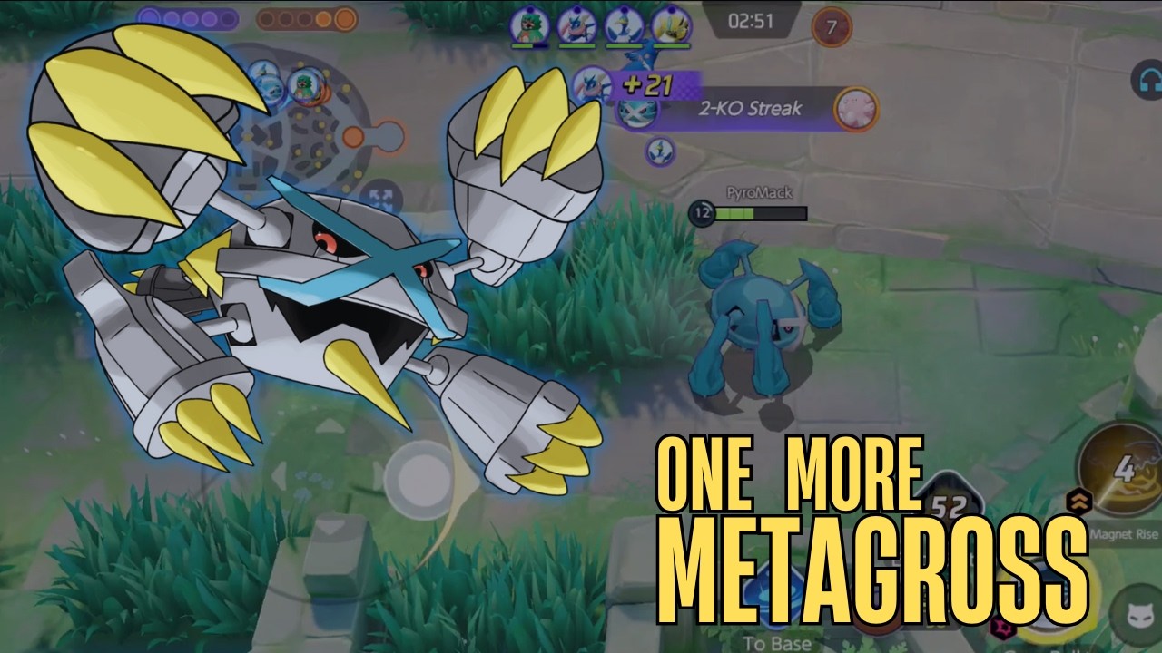 old meta of METAGROSS || pokemon unite