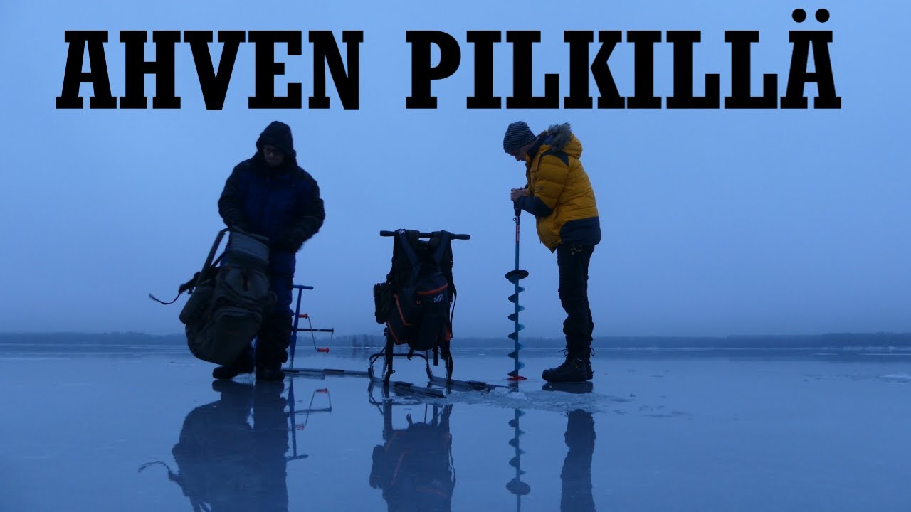 Ahven pilkillä | Ice fishing Perch