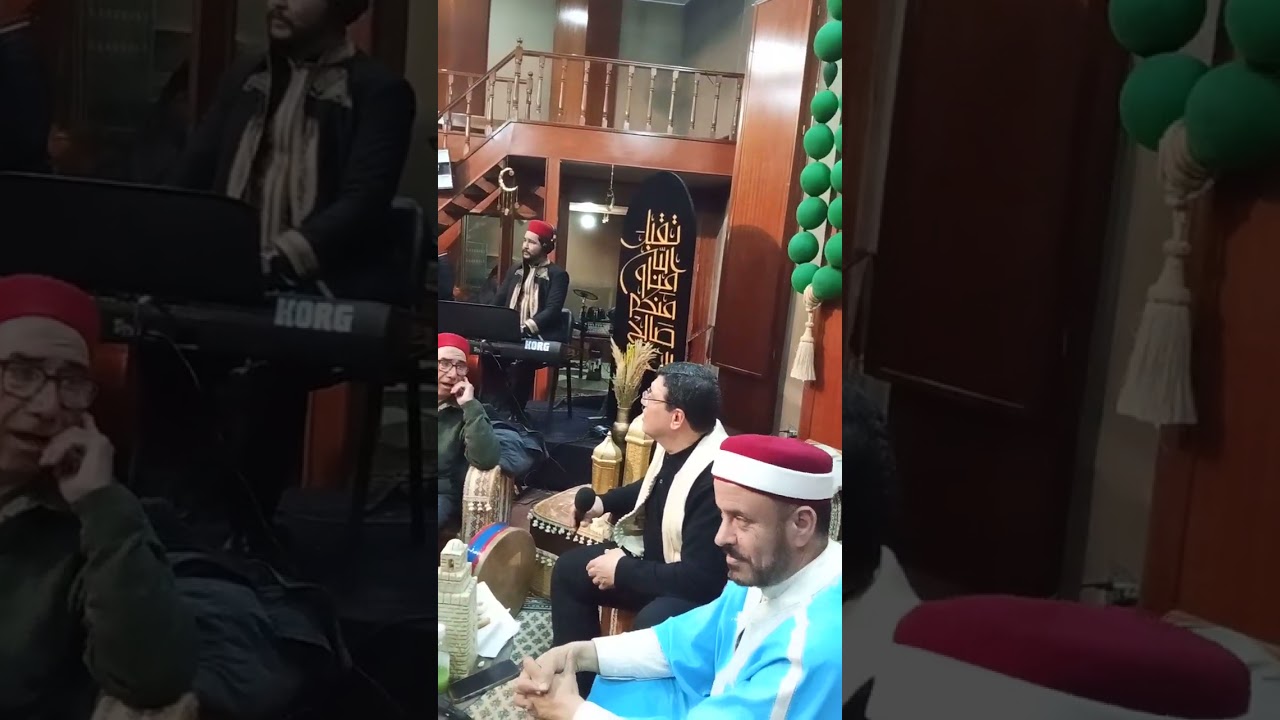 أجواء سهرة تجليات على موجات إذاعة ٱلشباب من تونس 🇹🇳
