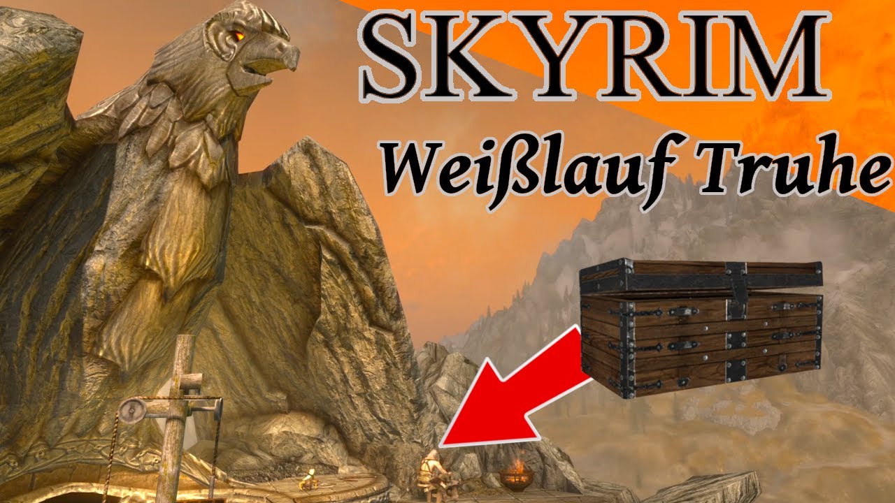 Skyrim - Versteckte Kiste in Wei&szlig;lauf [2021] [einfach zu finden]